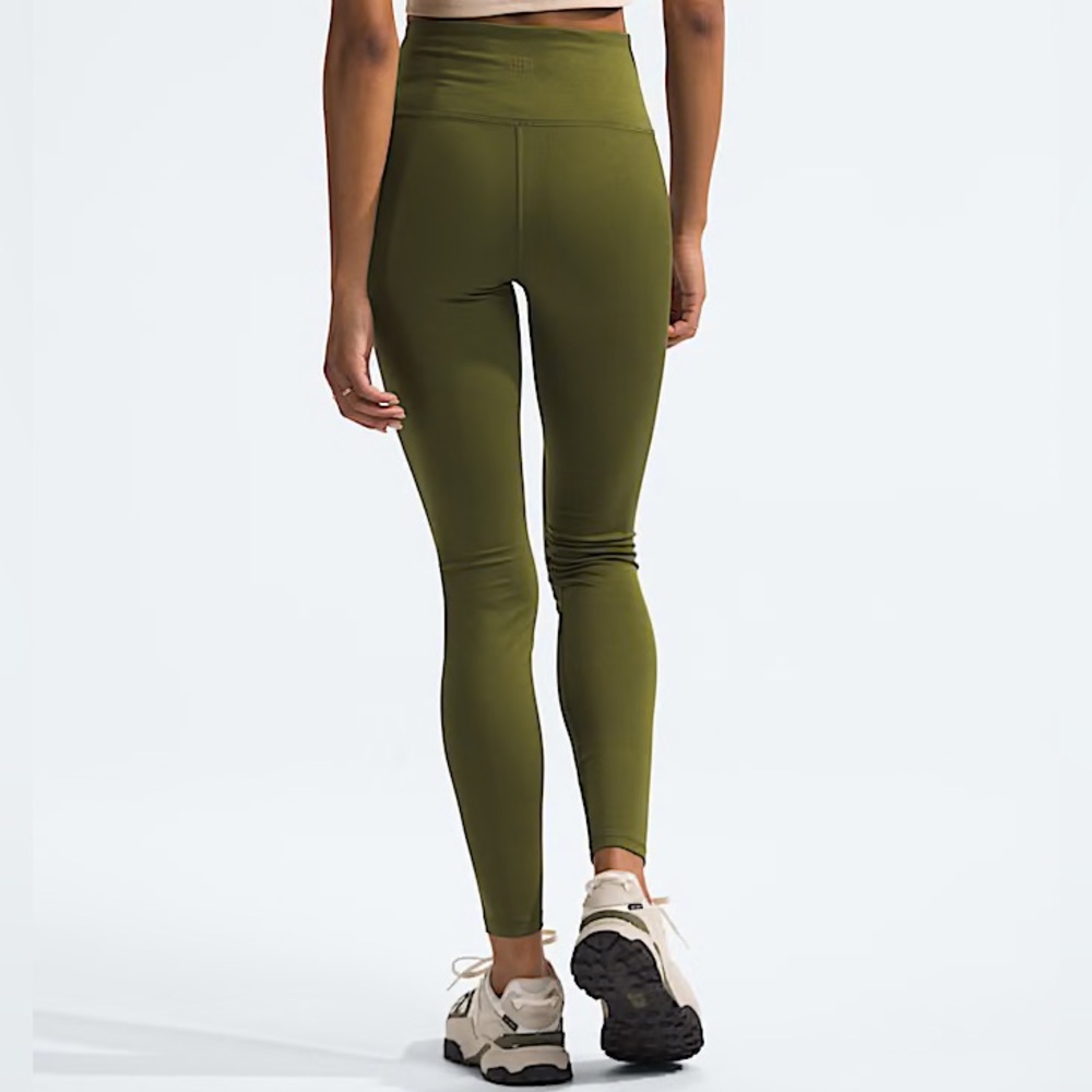 The North Face NWT Dune Sky Tights forest olive❤️🌺🧘‍♀️🌳 - Picture 3 of 10